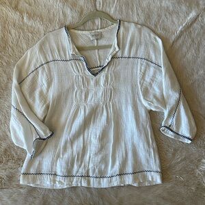 Wrap London Embroidered Blouse